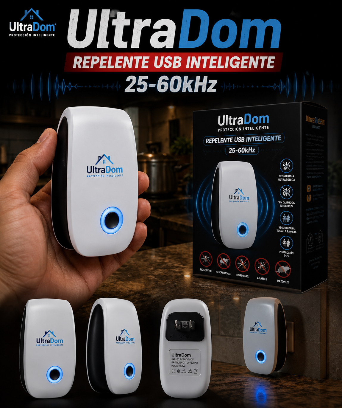 Repelente ultrasónico