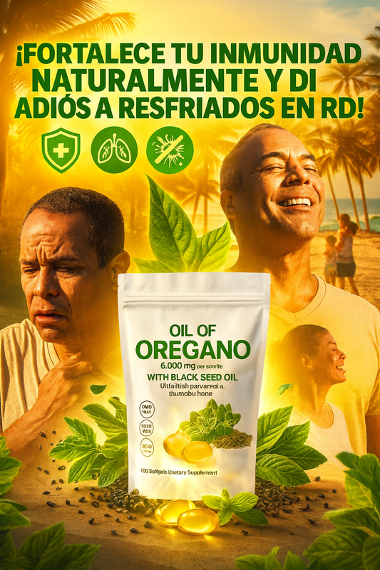 Cápsulas de orégano