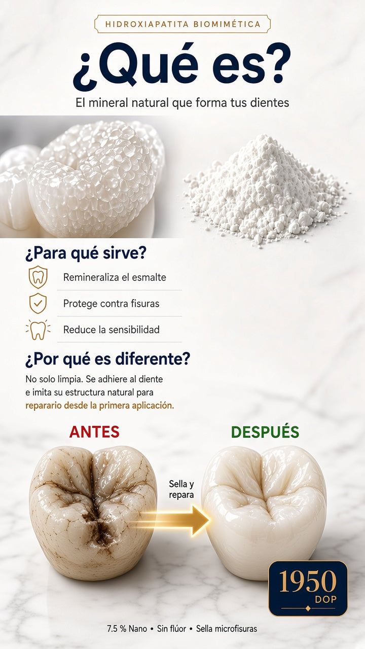 Pasta Dental con Nano-Hidroxiapatita